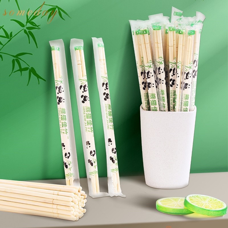 Picture of 2pcs Bamboo chopsticks Disposable Chopsticks (1 Pair)