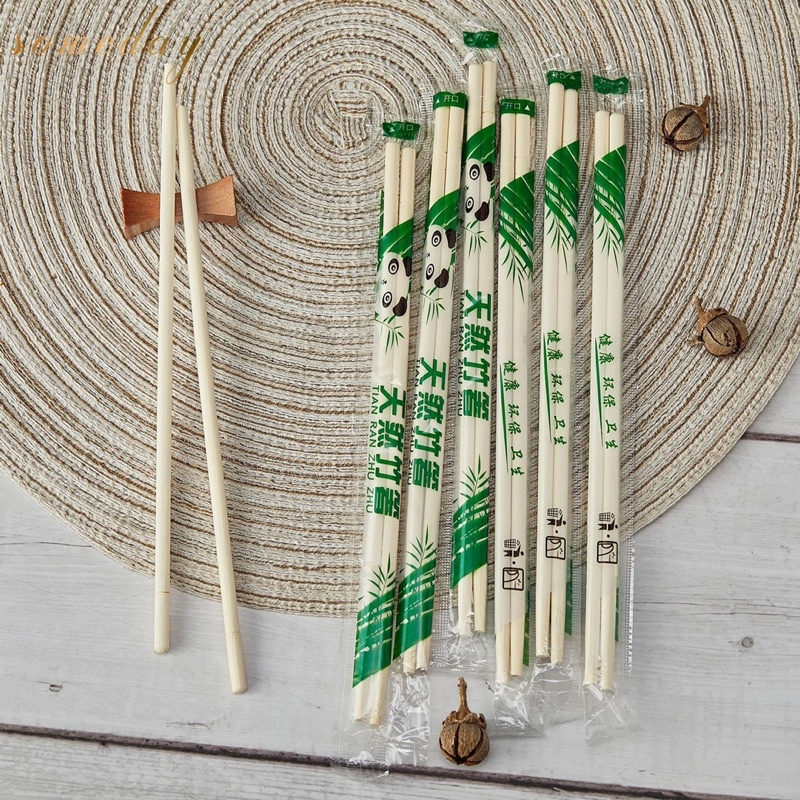Picture of 2pcs Bamboo chopsticks Disposable Chopsticks (1 Pair)