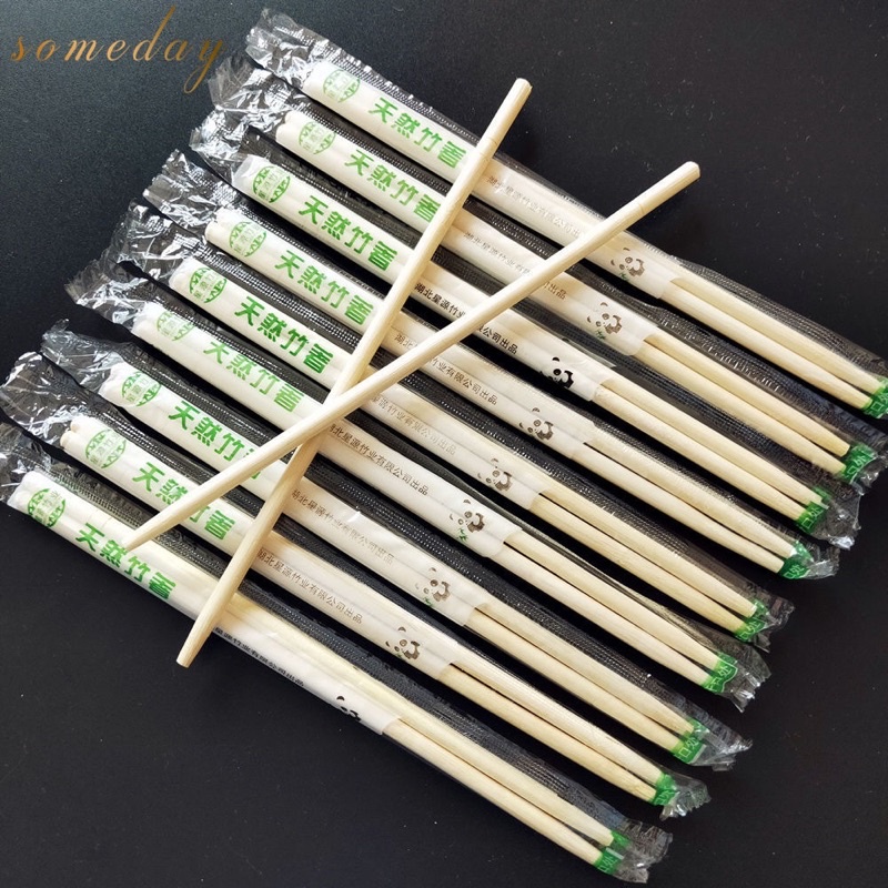 Picture of 2pcs Bamboo chopsticks Disposable Chopsticks (1 Pair)
