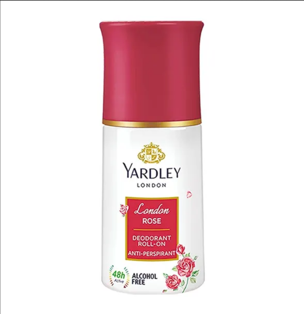 Picture of Yardley London Rose Roll On for Women - 50ml