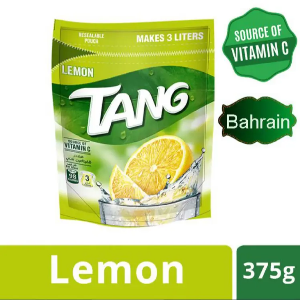 Picture of Tang Lemon Flavor, 375gm (Bahrain)