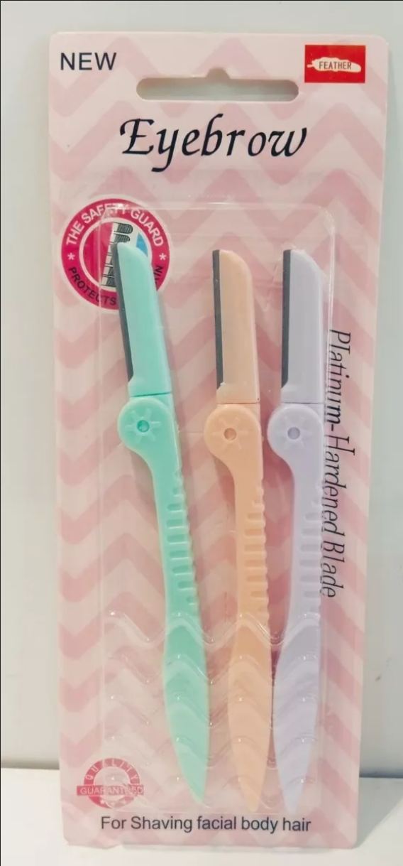 Picture of New Feather Eyebrow Platinum Hardened Blade
