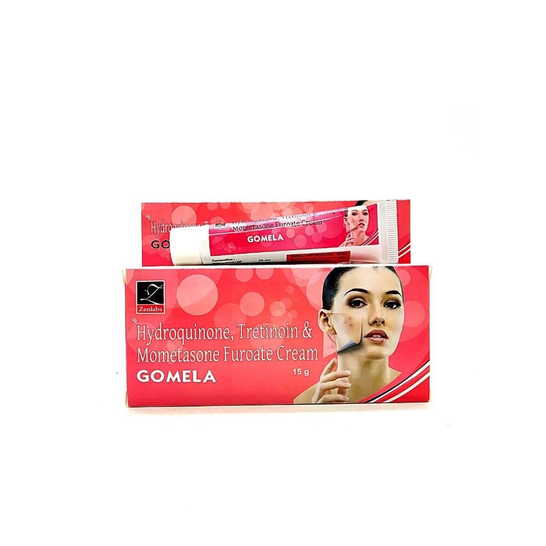 Picture of GOMELA Hydroquinone Tretinion & Mometasone Furoate Cream 15g