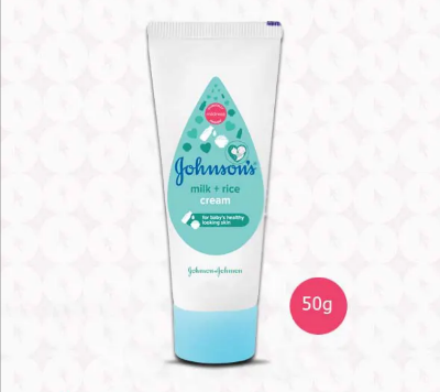 Picture of Johnsons Baby Milk Rice Cream - 50g