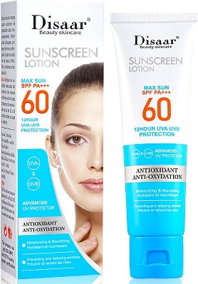 Picture of DISAAR BEAUTY Sunscreen Lotion SPF 60 PA+++