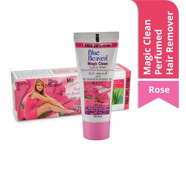 Picture of Blue Heaven Magic Clean Perfumed Hair Removal Cream – Rose 60ml