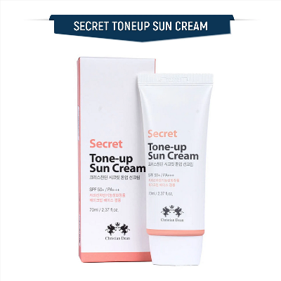 Picture of Christian Dean Secret Tone-Up Sun Cream with SPF50+ – 70ml