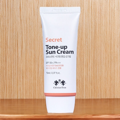 Picture of Christian Dean Secret Tone-Up Sun Cream with SPF50+ – 70ml