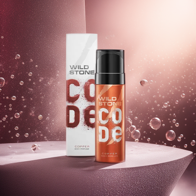 Picture of Wild Stone CODE Copper Body Perfume For Men - 120ml