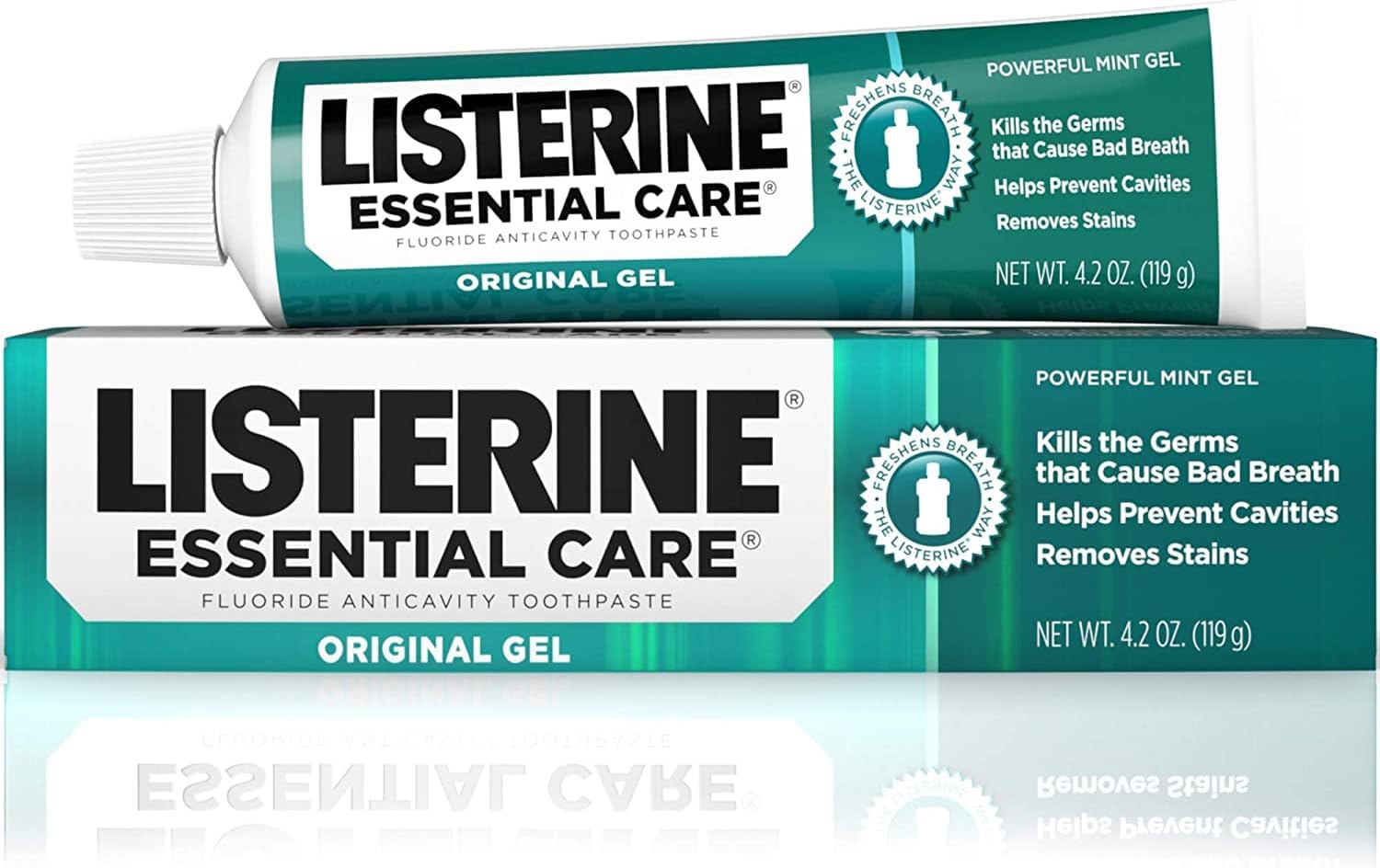 Picture of Essential Care Fluoride Anticavity Toothpaste Gel 119gm