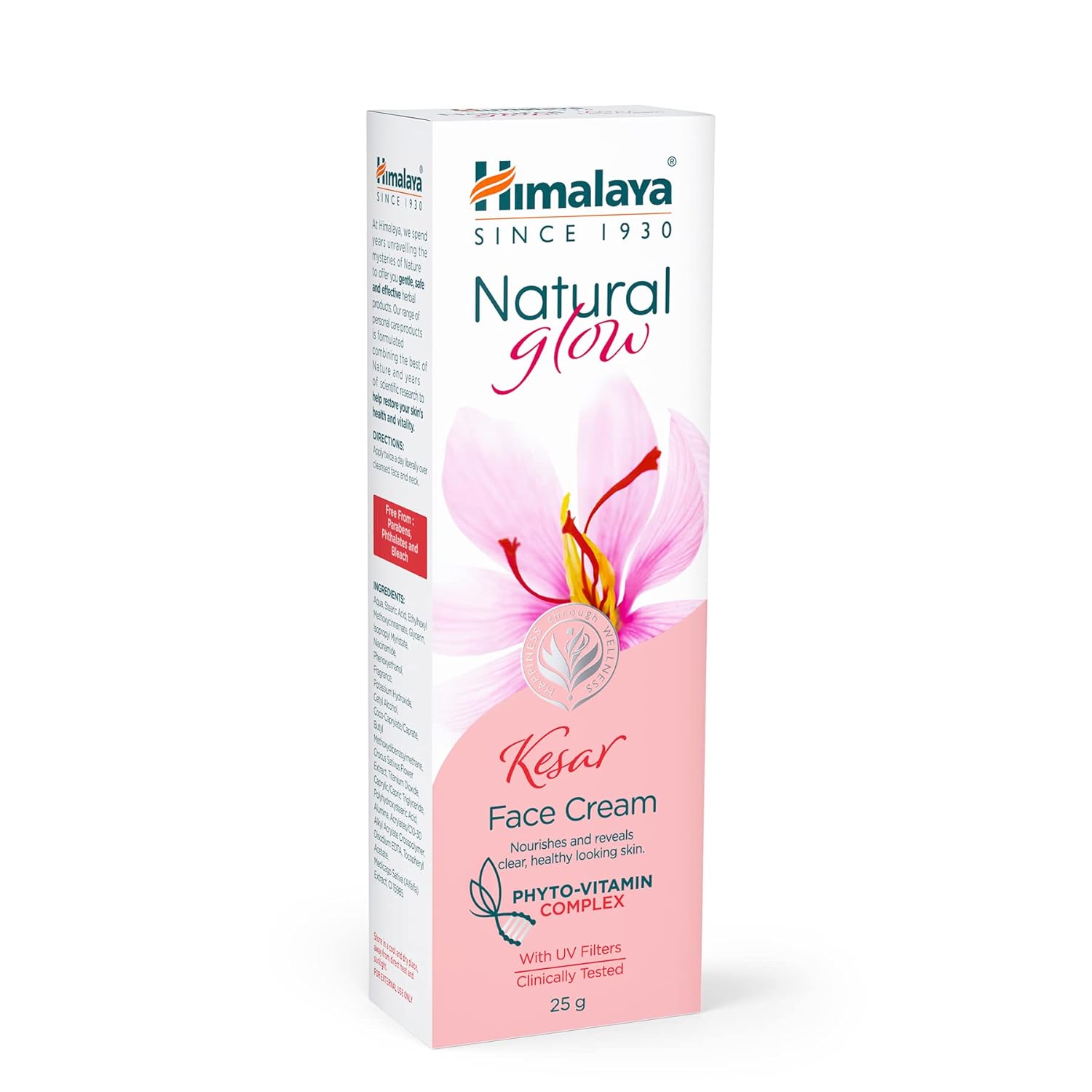 Picture of Natural Glow Face Cream with Kesar & Vit E | For Non-greasy Even-toned & Radiant Skin| Phyto-vitamin formula with UV protection| Reduce Dark spots in 6 weeks