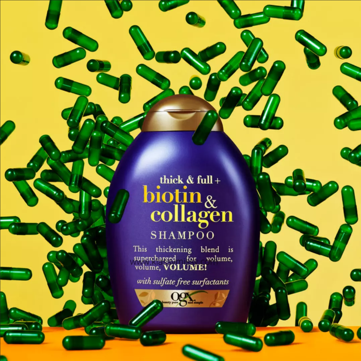Picture of OGX Thick & Full+ Biotin & Collagen Shampoo 385ml