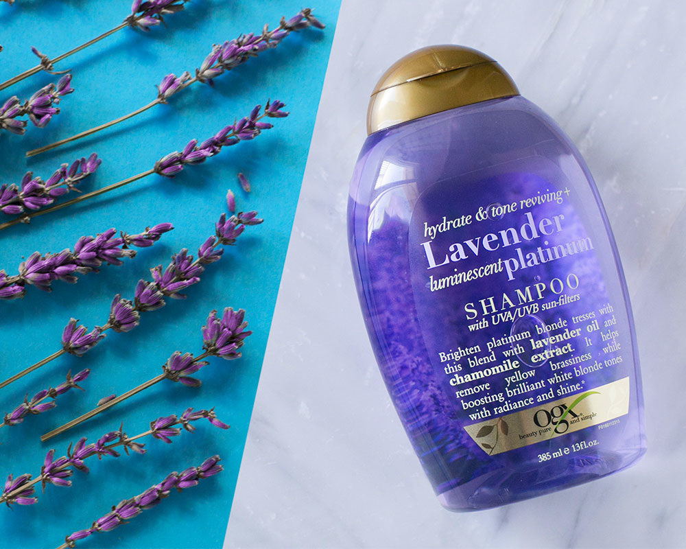Picture of OGX Lavender Luminescent Platinum Shampoo (385 ml)