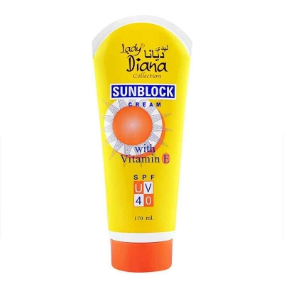 Picture of Lady Diana Collection Sunblock Cream SPF40 with Vitamin E - 170ml