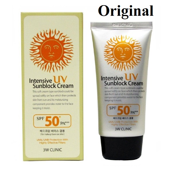 Picture of 3W Clinic Intensive UV Sunblock Cream SPF50 PA+++ 70ml