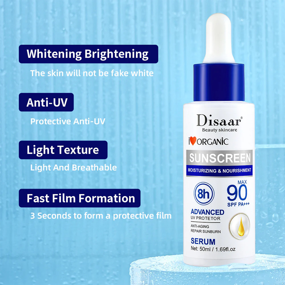 Picture of Disaar Sunscreen Serum 50ml SPF 90