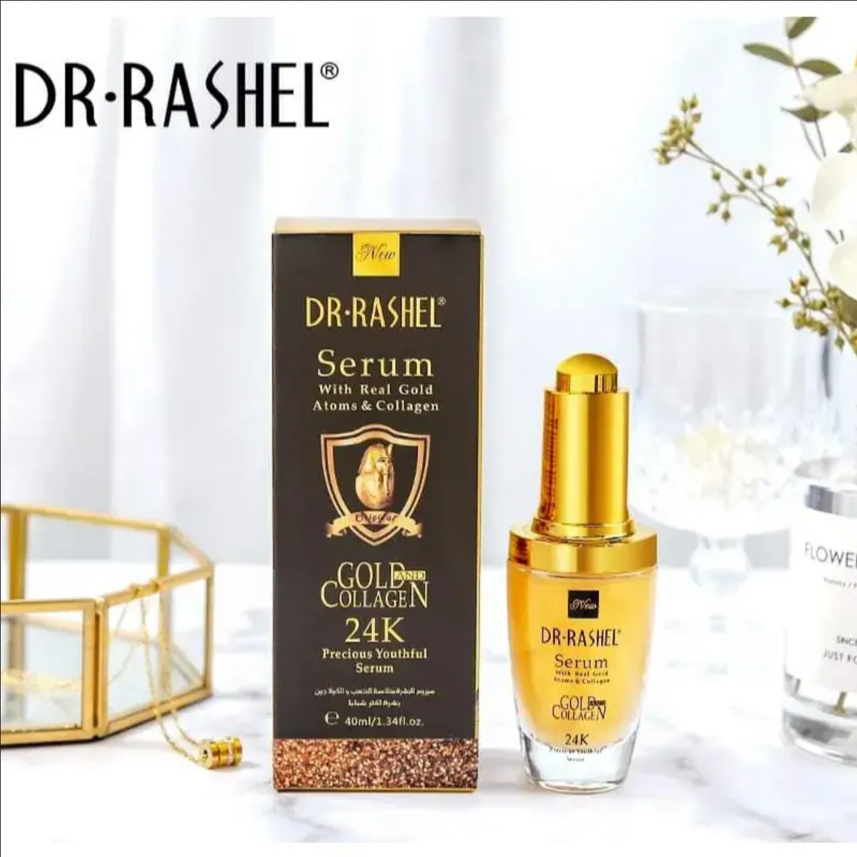 Picture of Dr Rashel 24K Gold Collagen Whitening Serum 40ml