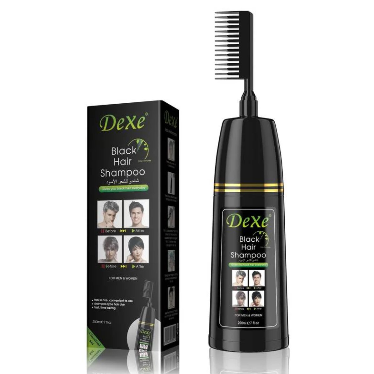 Picture of Black Hair Shampoo 200 ml