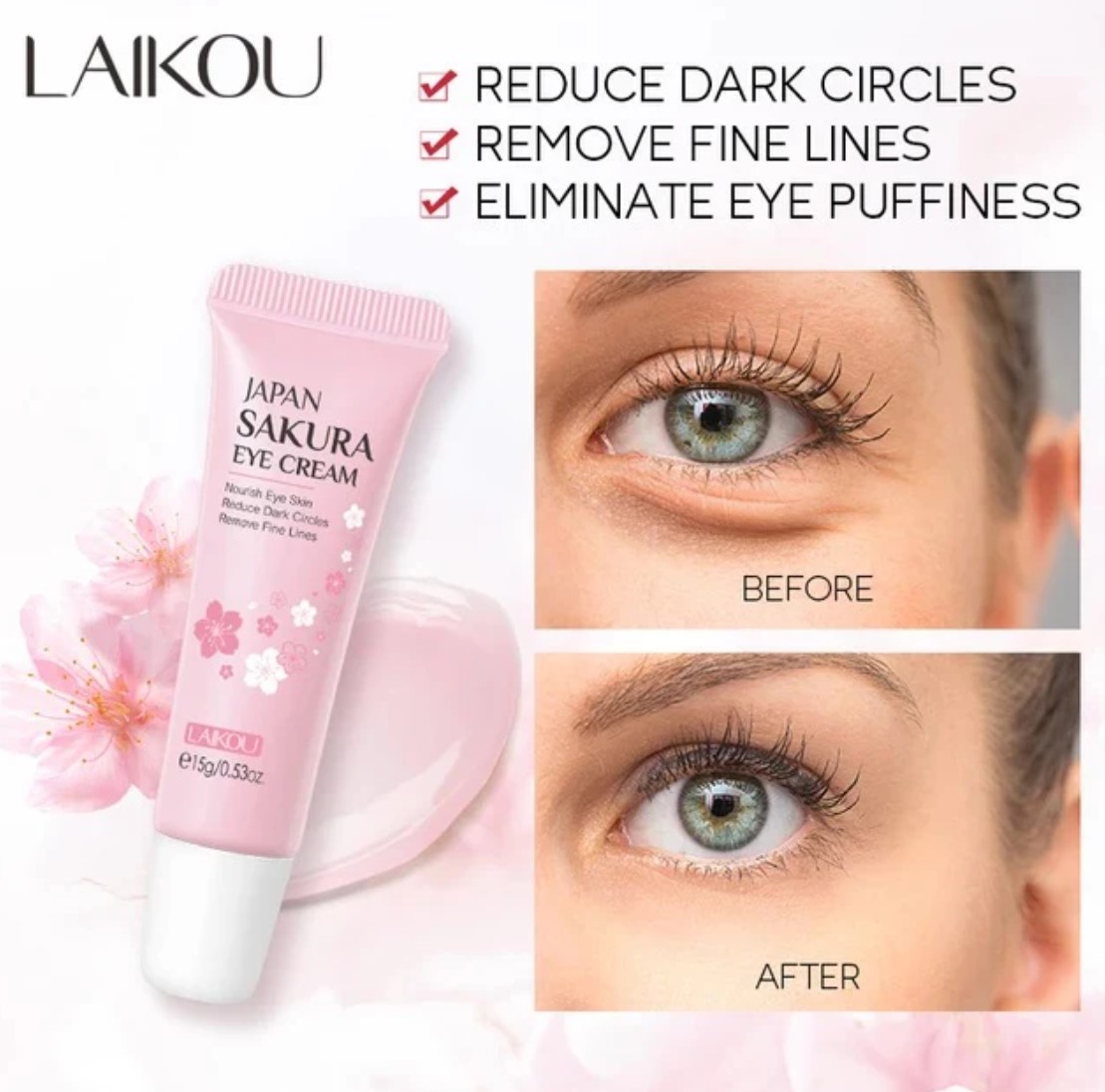 Picture of Japan Sakura Eye Cream 15gm