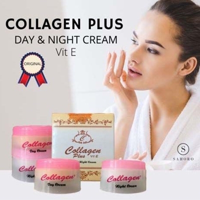 Picture of Collagen Vitamin E Day And Night Cream Anti Aging Brightening 40g