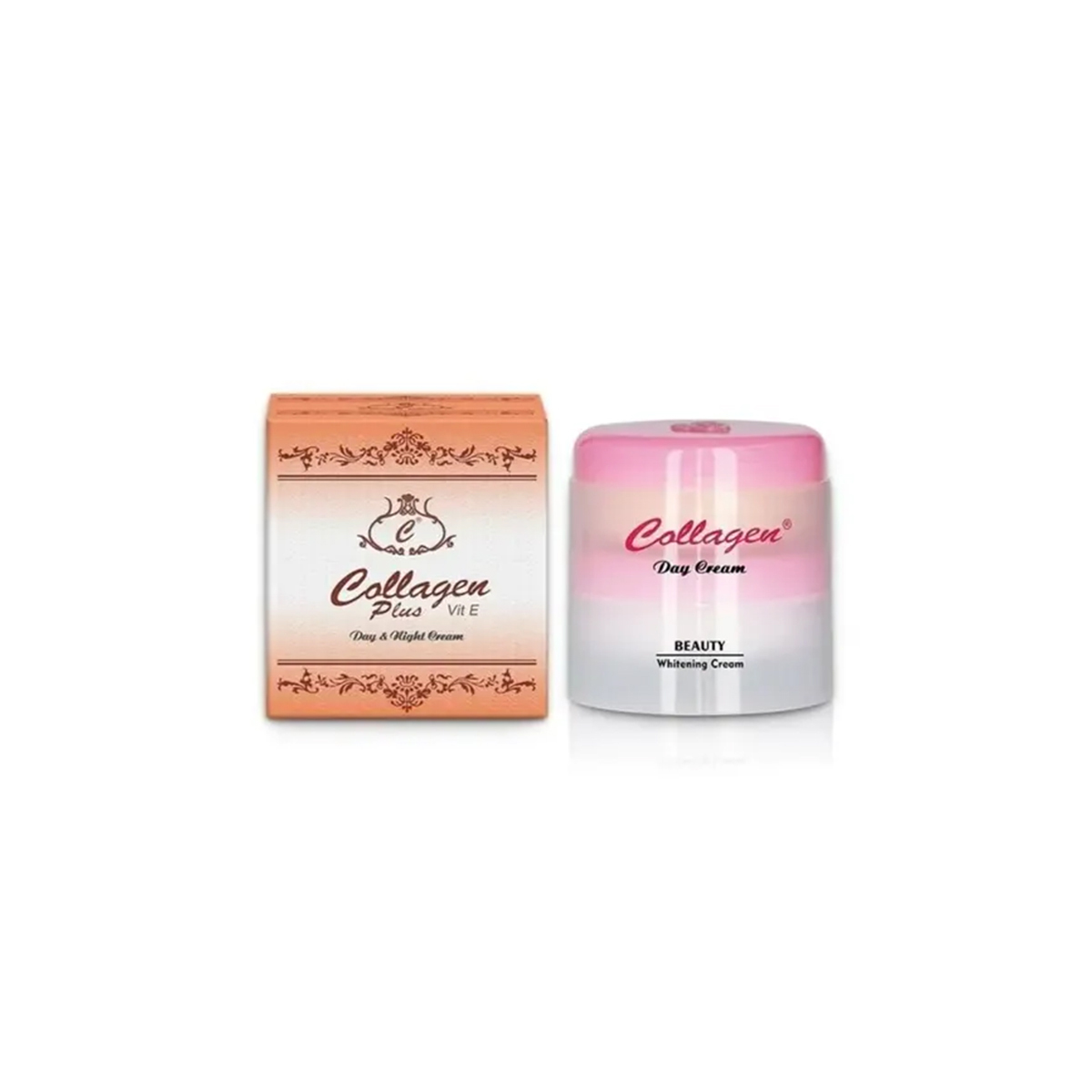 Picture of Collagen Vitamin E Day And Night Cream Anti Aging Brightening 40g