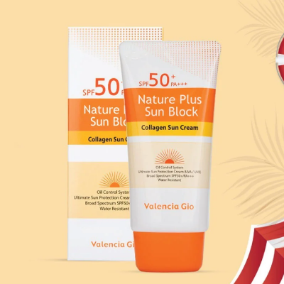 Picture of Valencia Gio Nature Plus Sun Block SPF 50+ (70ml)