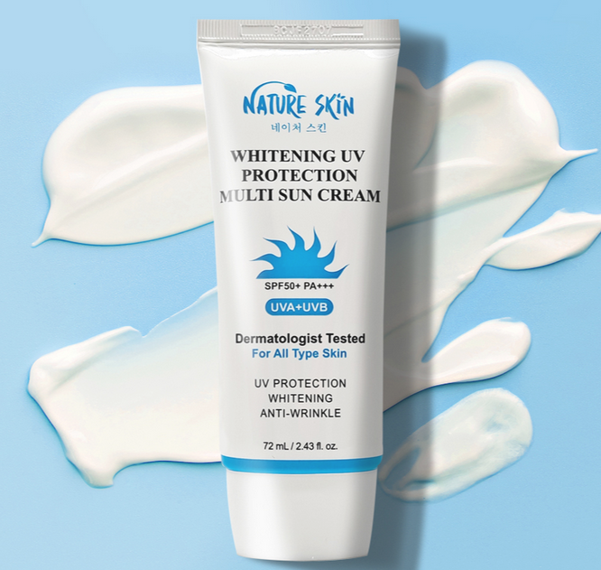 Picture of Nature Skin Whitening Uv Protection Multi Sun Cream Spf 50+ 72 ml