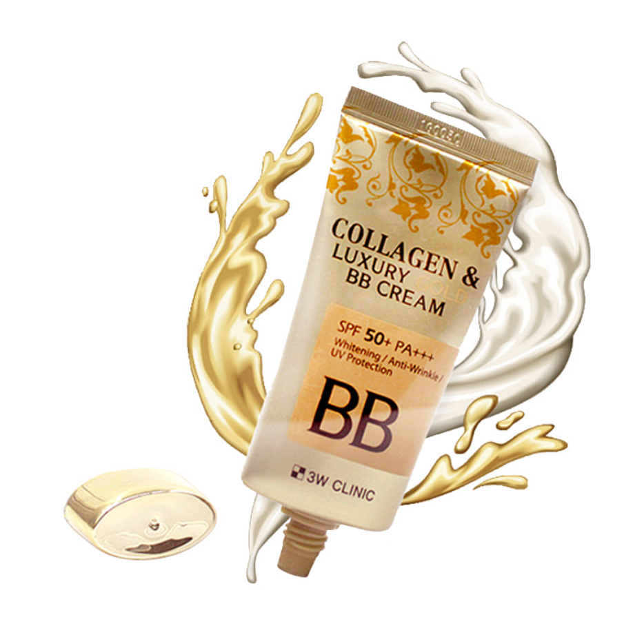 Picture of [3W CLINIC] Collagen & Luxury Gold BB Cream (SPF50+/PA+++) 50ml