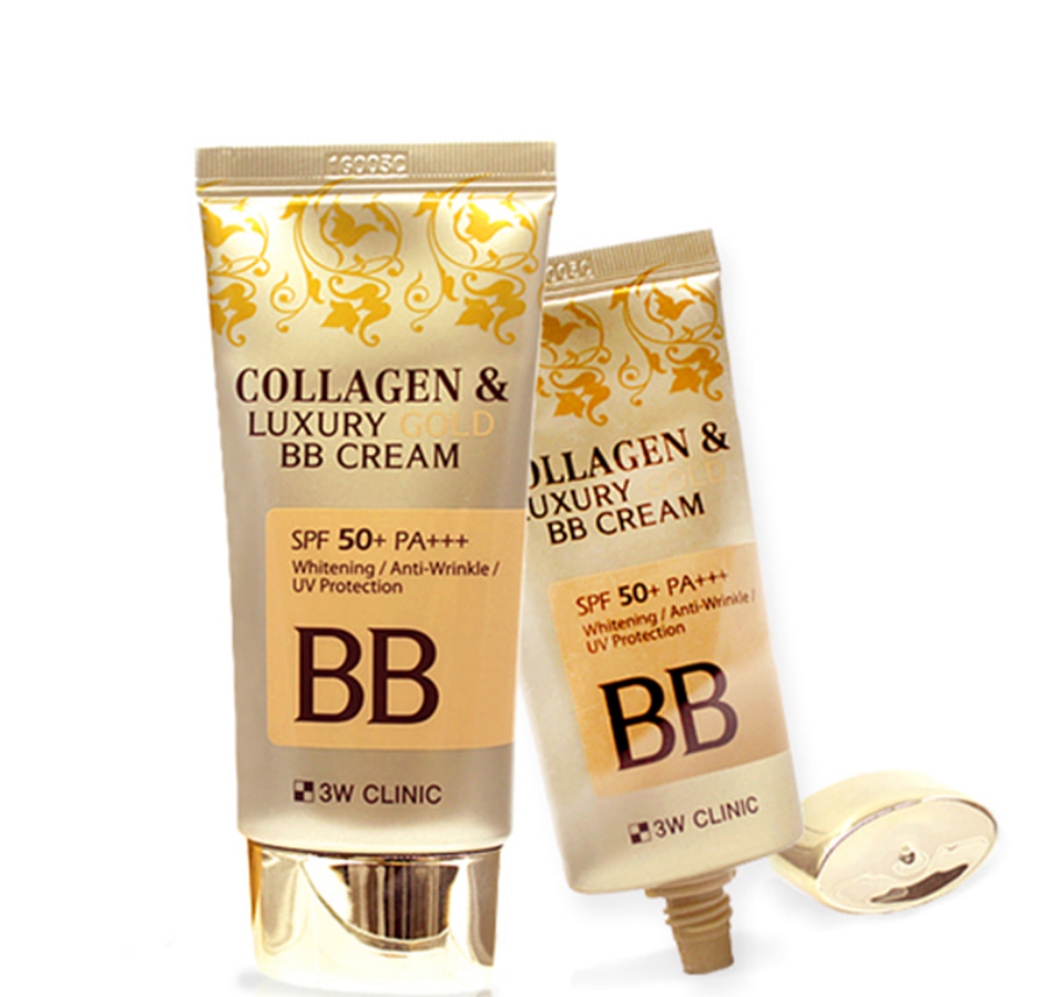 Picture of [3W CLINIC] Collagen & Luxury Gold BB Cream (SPF50+/PA+++) 50ml