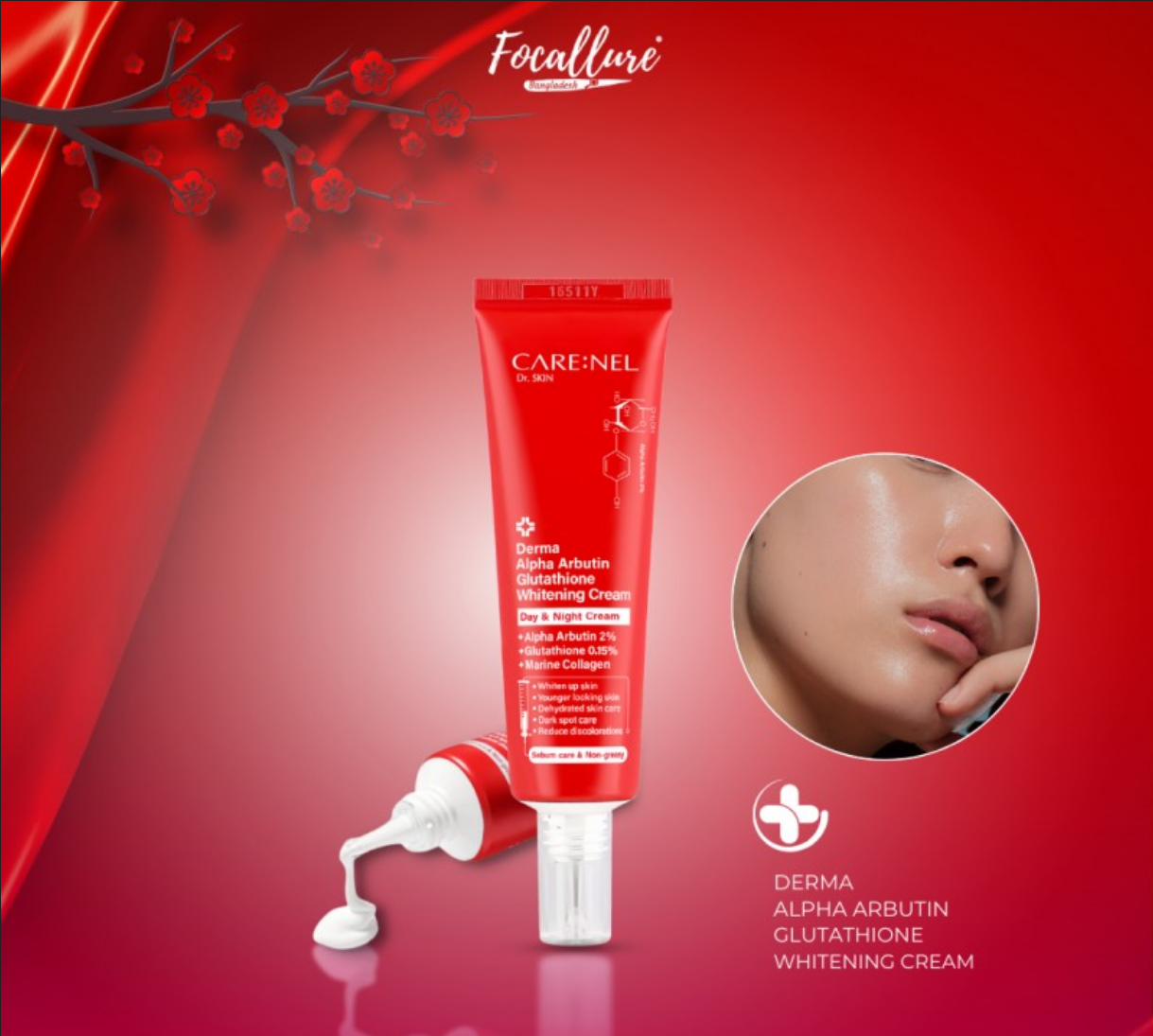 Picture of Alpha Arbutin Glutathione Whitening Cream 45ml