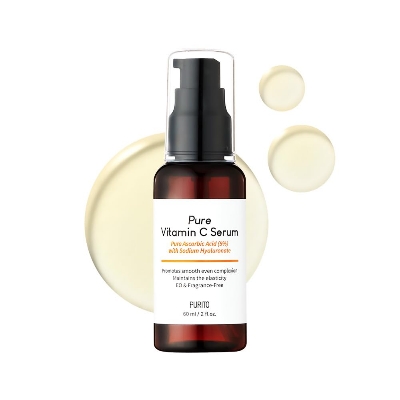 Picture of PURITO Pure Vitamin C Serum 60ml / 2.0 fl.oz., Natural Ingredients Serum, Vitamin C, Vegan & Cruelty Free, Hypoallergenic, Calming, Fragrance-free, Korean Skin Care