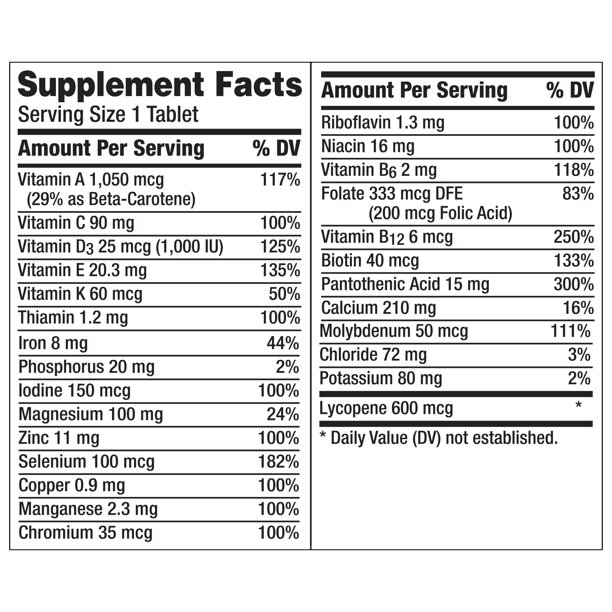 Picture of Centrum Multivitamin Men 120 tablets