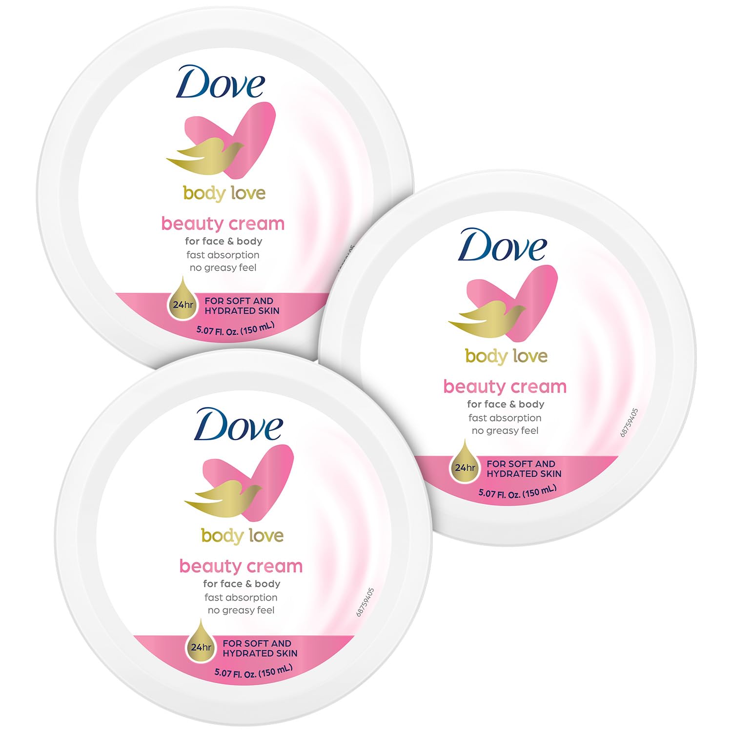 Picture of Internatioal Products Body Love Beauty Cream, Lightweight, Fast-Absorbing Face and Body Cream for Normal to Dry Skin, 24-Hour Moisture, Luxuriously Scented Face Cream, Hand & Body Lotion 75ml