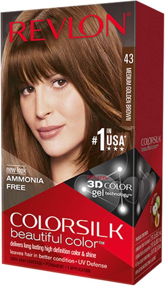 Picture of Colorsilk Ammonia Free 43 Medium Golden Brown