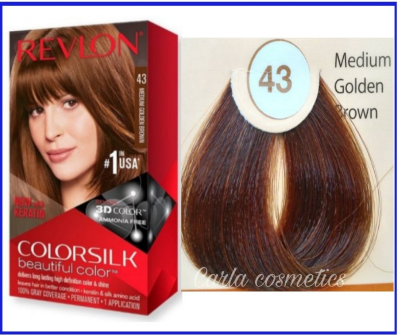 Picture of Colorsilk Ammonia Free 43 Medium Golden Brown