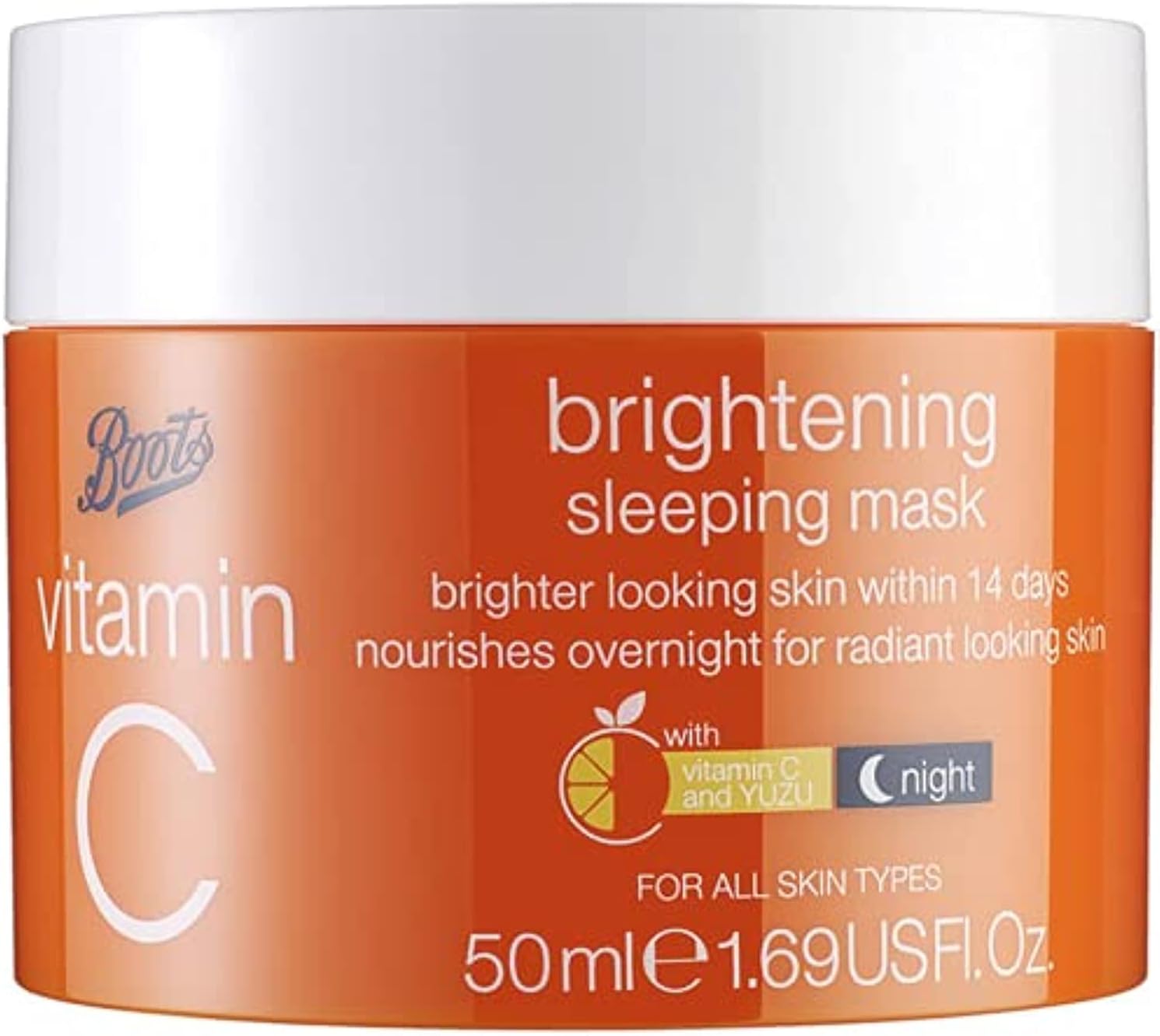 Picture of Boots Vitamin C Brightening Sleeping Mask,50ml