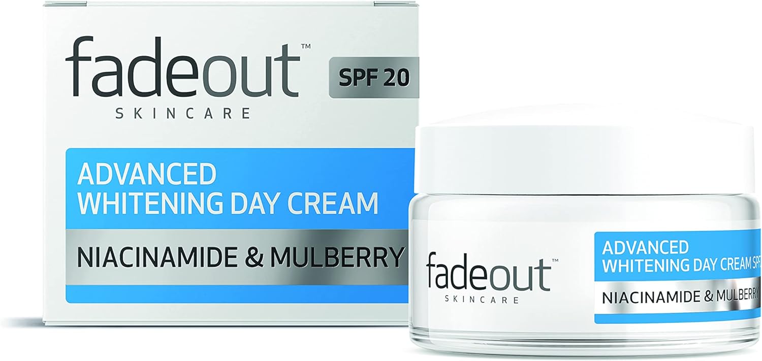 Picture of Fade Out Advanced Whitening Day Cream-Spf20-Niacinamide & Mulberry-Brighten And Correct Uneven Skin Tone-Rapid Hydration And Spf Protection-Gentle Exfoliation-Light Texture-All Skin Types-50Ml