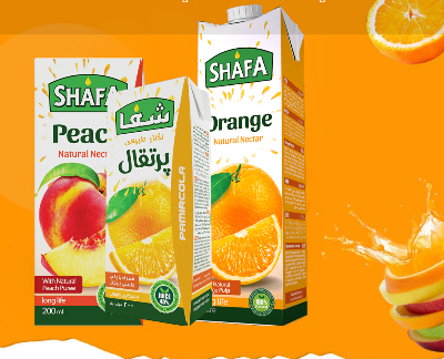 Picture of Shafa Natural Apple/Orange/Peach Nectar Juice 1L-pamir cola