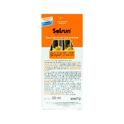Picture of Rohto Selsun Anti Dandruff Shampoo with Selenium Sulfide 50ml