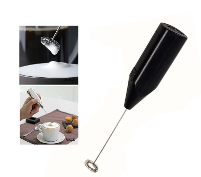 Picture of HONGXIN Portable Electric Stainless Steel Cappuccino Mixer Milk Foam Maker Whisk Coffee Eggs Chocolate