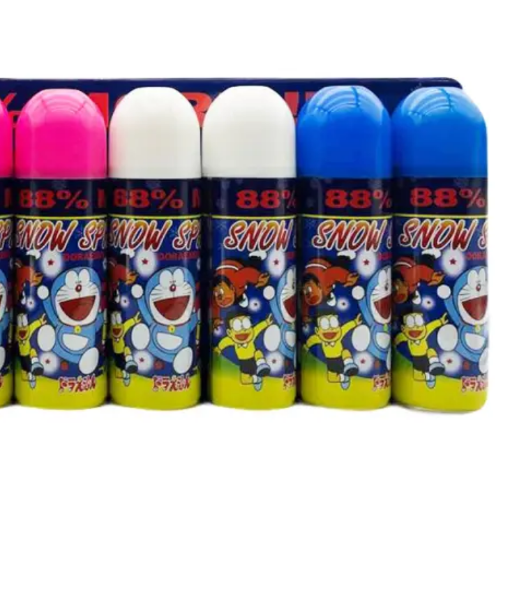 Picture of Doraemon Snowflake Spray Christmas Celebration Wedding Party Snow Spray