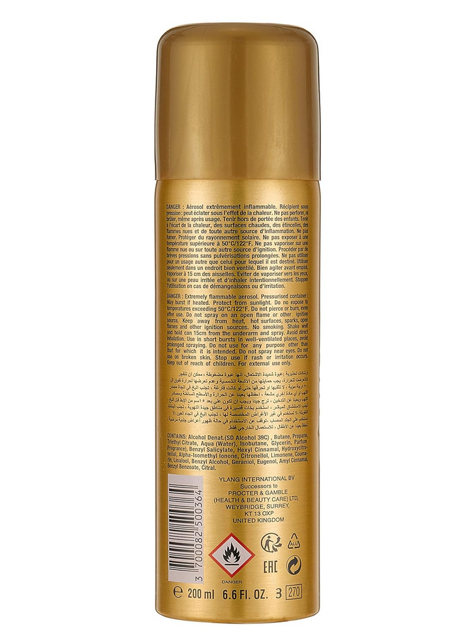 Picture of Havoc Gold Deodorant Spray - For Men(150 ml)