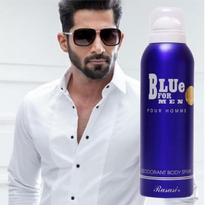 Picture of Rasasi Blue Deodorant Body Spray For Men (200ml)