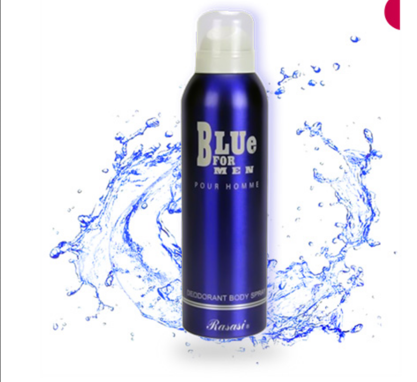 Picture of Rasasi Blue Deodorant Body Spray For Men (200ml)