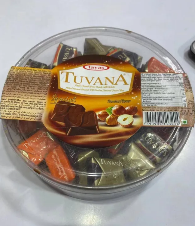 Picture of Tayas Tuvana Hazelnut Flavour 500gm