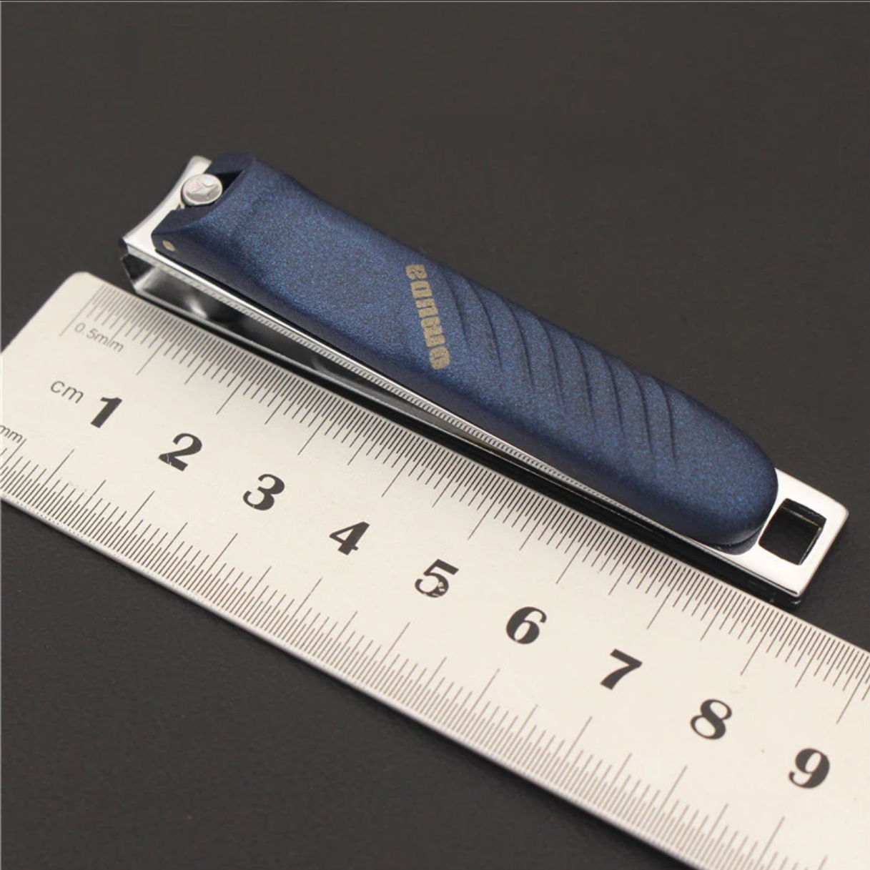 Picture of Top Quality Nail Clippers Big Size Steel Manicure Finger Nail Cutter Nail Care Tools Straight Edge Nail Trimmer