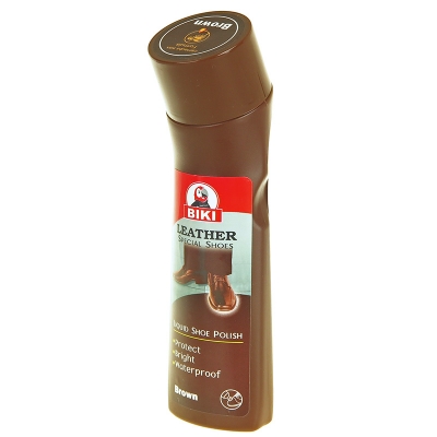 Picture of Biki Liquid Shoe Polish Black, Brown, Neutral 75ml and Shiner