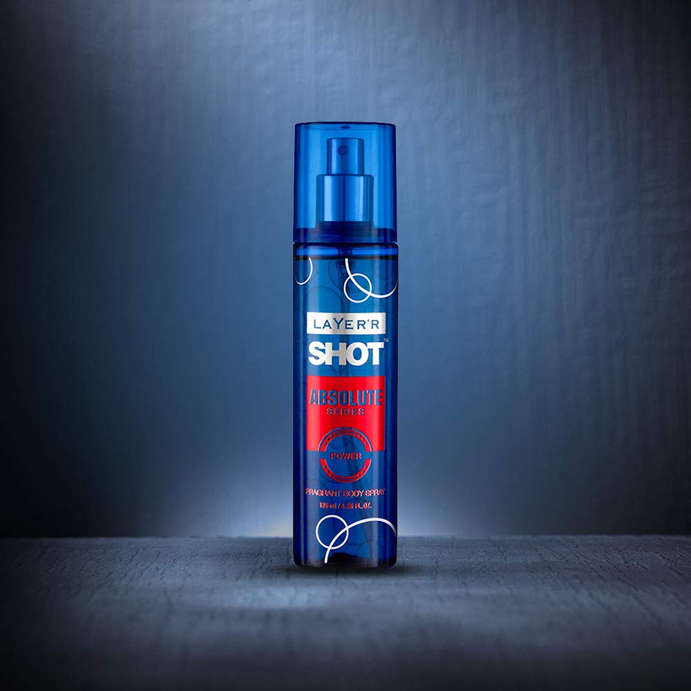 Picture of Layer'r Shot Absolute  Body Spray for Men 135ml