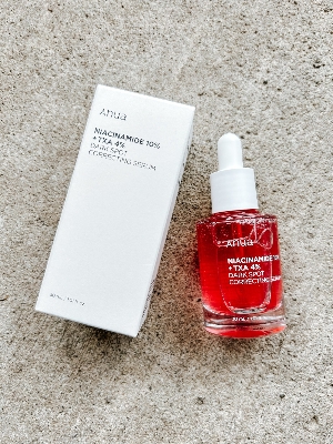 Picture of Anua 10% Niacinamide+ 4% Tranexamic Acid Serum, Ceramide, Hyaluronic Acid, Vitamin B12 natural color, for Sensitive skin, Korean Glass Skin, Fragrance-Free (30ml /1.01 fl.oz.)