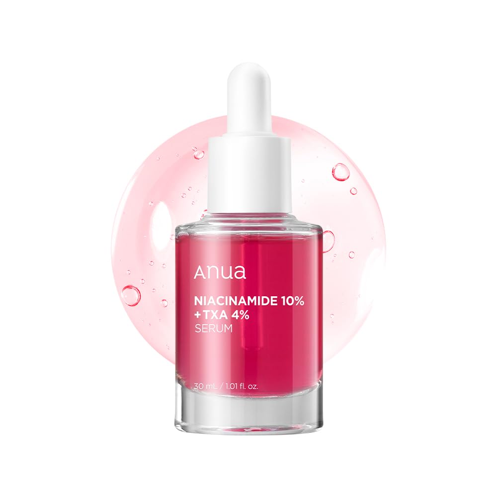 Picture of Anua 10% Niacinamide+ 4% Tranexamic Acid Serum, Ceramide, Hyaluronic Acid, Vitamin B12 natural color, for Sensitive skin, Korean Glass Skin, Fragrance-Free (30ml /1.01 fl.oz.)